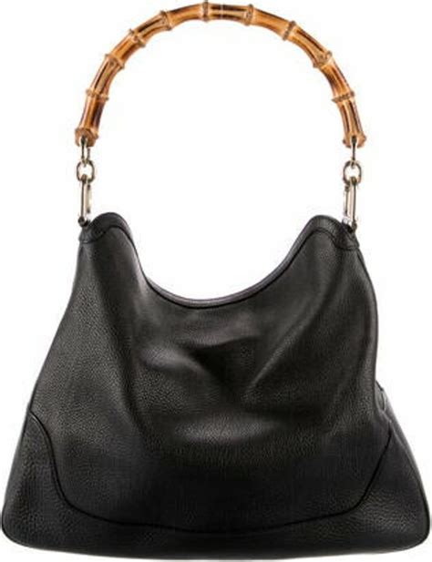 gucci diana gg bamboo hobo bag|Gucci bamboo shopper tote.